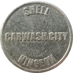 Car Wash Token - Shell Carwash City Hingeon