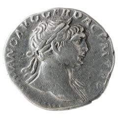 Denarius - Trajan COS V P P S P Q R OPTIMO PRINC DAC CAP