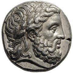 Tetradrachm - Philip II Amphipolis