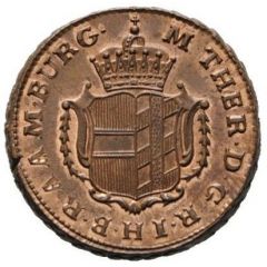 1/2 Kreutzer - Maria Theresia