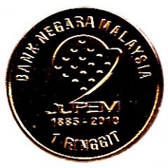 1 Ringgit - Agong XIII Mapping Department