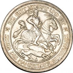 3 Mark - William II Passing of Mansfeld