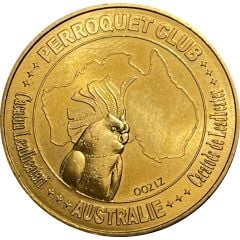 Monnaie de Paris Tourist Token - Z1Zoo Australie - Cacatoès de Leadbeater