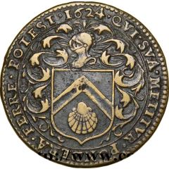 Token - États de Bourgogne Maire de Dijon Jean Tisserand