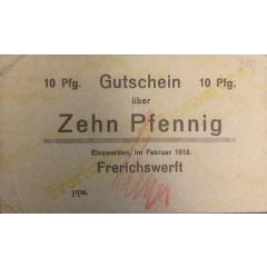 10 Pfennig Einswarden, Frerichswerft