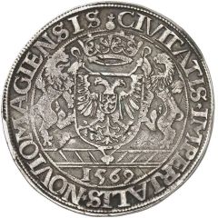 Daalder `Arendrijksdaalder`- Maximilian II