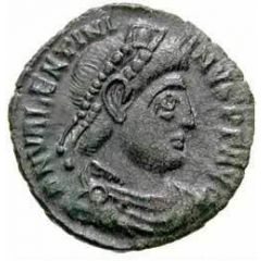 Nummus - Valentinianus I GLORIA ROMANORVM, D in right field, Siscia