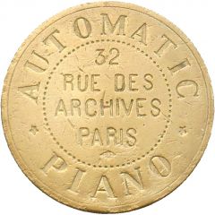 Token - Automatic Piano Paris