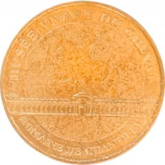 Jeton touristique - Monnaie de Paris - Musée vivant du cheval