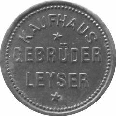 1 Pfennig - Berlin Kaufhaus Gebrüder Leyser