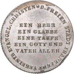 2 Ducats Tricentenary of the Reformation, Silver pattern