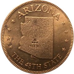 Token - Shell’s States of the Union Coin Game, Version 1 Arizona