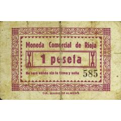 1 Peseta Rioja