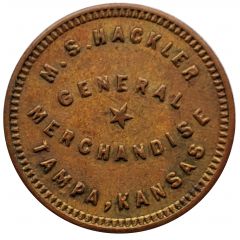 5 Cents - M. S. Hackler Tampa, Kansas