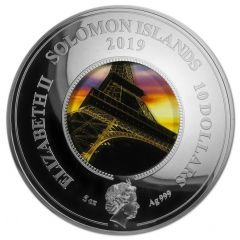 10 Dollars - Elizabeth II Eiffel Tower