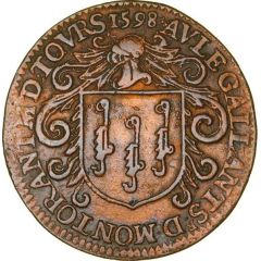 Token - Aule Gallant - Maire de Tours Noblesse et Villes