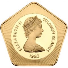100 Dollars - Elizabeth II 5th Anniversary of Independence