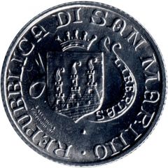 2 Lire Olive Twig and Ear