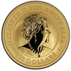 100 Dollars - Elizabeth II 6th Portrait - Australian Gold Swan
