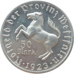 50 Mark - Westfalen Annette v. Droste-Hülshoff