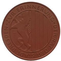 Medal - In memory-Council of the City of Dresden