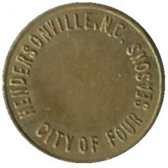 Parking Token - City of Four Seasons Hendersonville, North Carolina