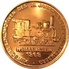 150 years of German Railroads Weissenstein 1868