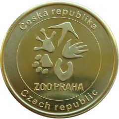 Token - Zoo Praha Galápagos tortoise Eberhard