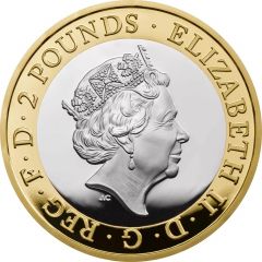 2 Pounds - Elizabeth II RAF Lightning II, Silver Proof