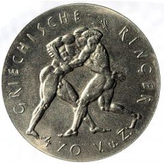 Society for the Promotion of the Olympic Thought Griechische Ringer