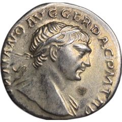 Denarius - Trajan Replica COS V P P S P Q R OPTIMO PRINC DAC CAP