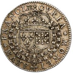 Jeton Louis XIII 1613, variété avers Henri IV