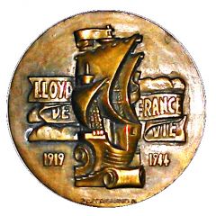 Medal - Lloyde de France vie