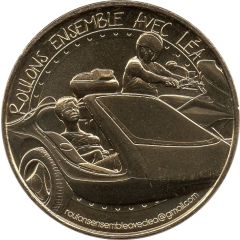 Monnaie de Paris Tourist Token - Roulons Ensemble Avec Léa