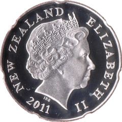 20 Cents - Elizabeth II 4th Portrait, Silver Currency Set Issue