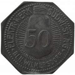 50 Pfennig - Berlin-Wilmersdorf Elektr. Werk Südwest AG