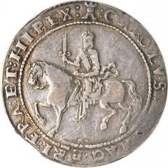1 Crown - Charles I Exeter mint