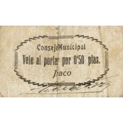 0.50 Pesetas Jaraco