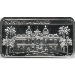1/4 oz - Silber Europa Barren Monaco