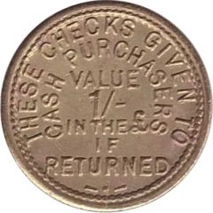 3 Pence - H. E. Whitehouse Grocer