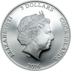 5 Dollars - Elizabeth II Christ Pantocrator