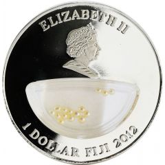 1 Dollar - Elizabeth II Vietnam - Pink pearl