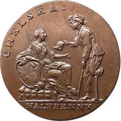 1/2 Penny Middlesex - London / Chelsea