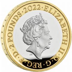 2 Pounds - Elizabeth II The FA Cup, Silver Proof
