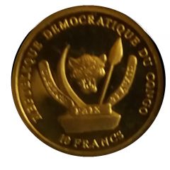 10 Francs Kilimanjaro
