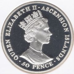 50 Pence - Elizabeth II Queen Elizabeth II`s 75th Birthday, Silver proof