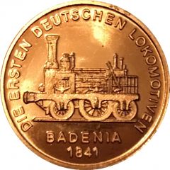 150 years of German Railroads Badenia 1841