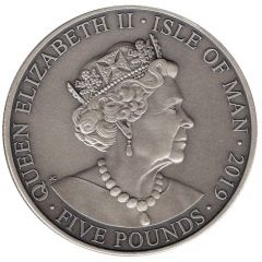 5 Pounds - Elizabeth II Victoria - Old Portrait