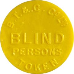 3 Pence - Blind Persons Token B.T. and C. Co. Ltd., Bristol
