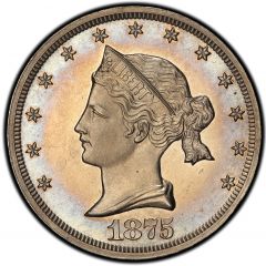 20 Cents `1875` Pattern, nickel